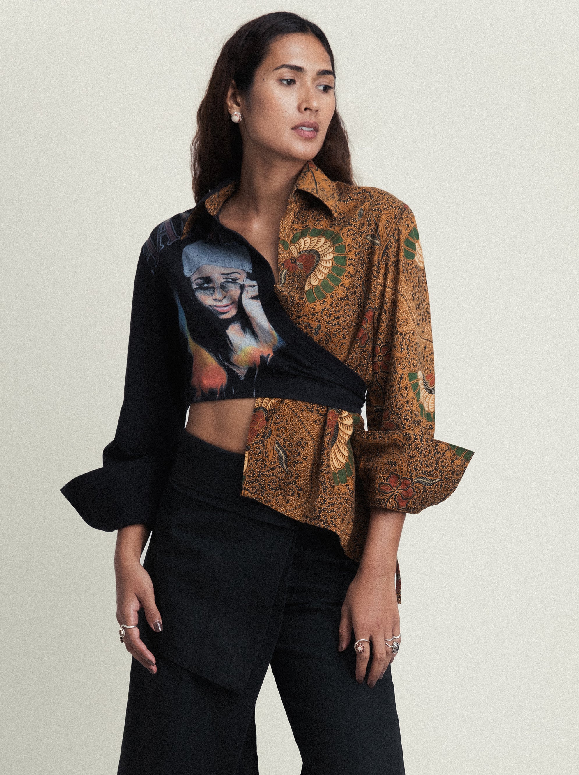 HYBRID BLOUSE - AALIYAH AND BATIK