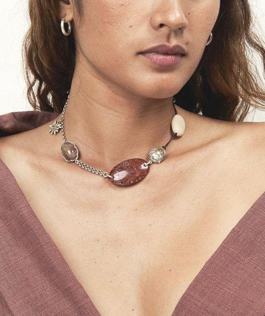CAMPUR SILVER NECKLACE I