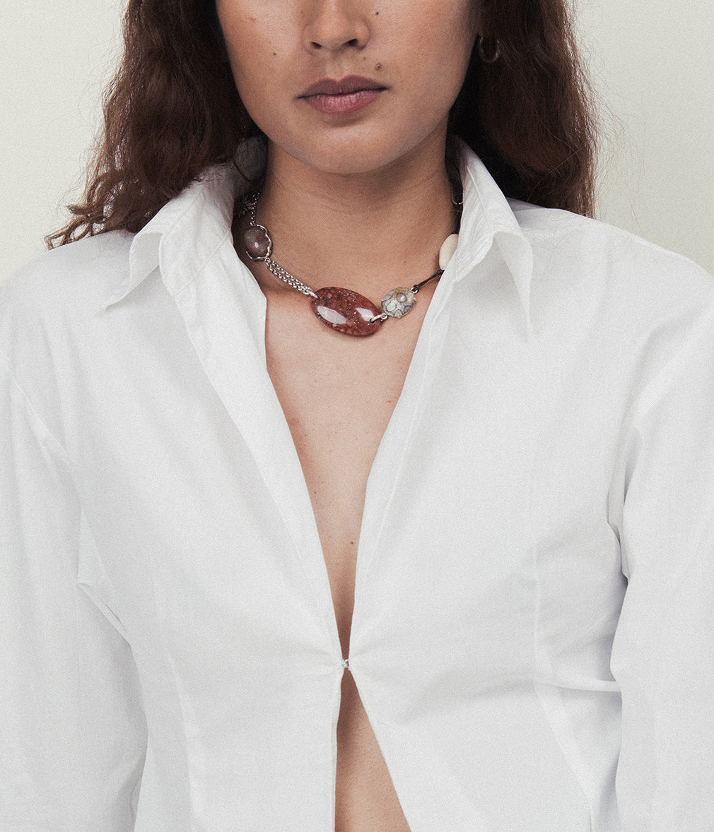 CAMPUR SILVER NECKLACE I