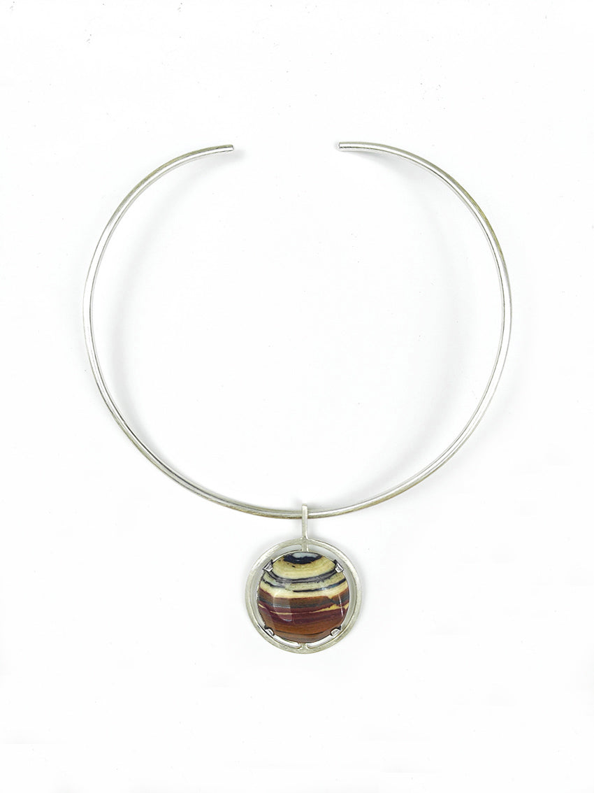 DUNIA NECKLACE - TIGER EYE STONE