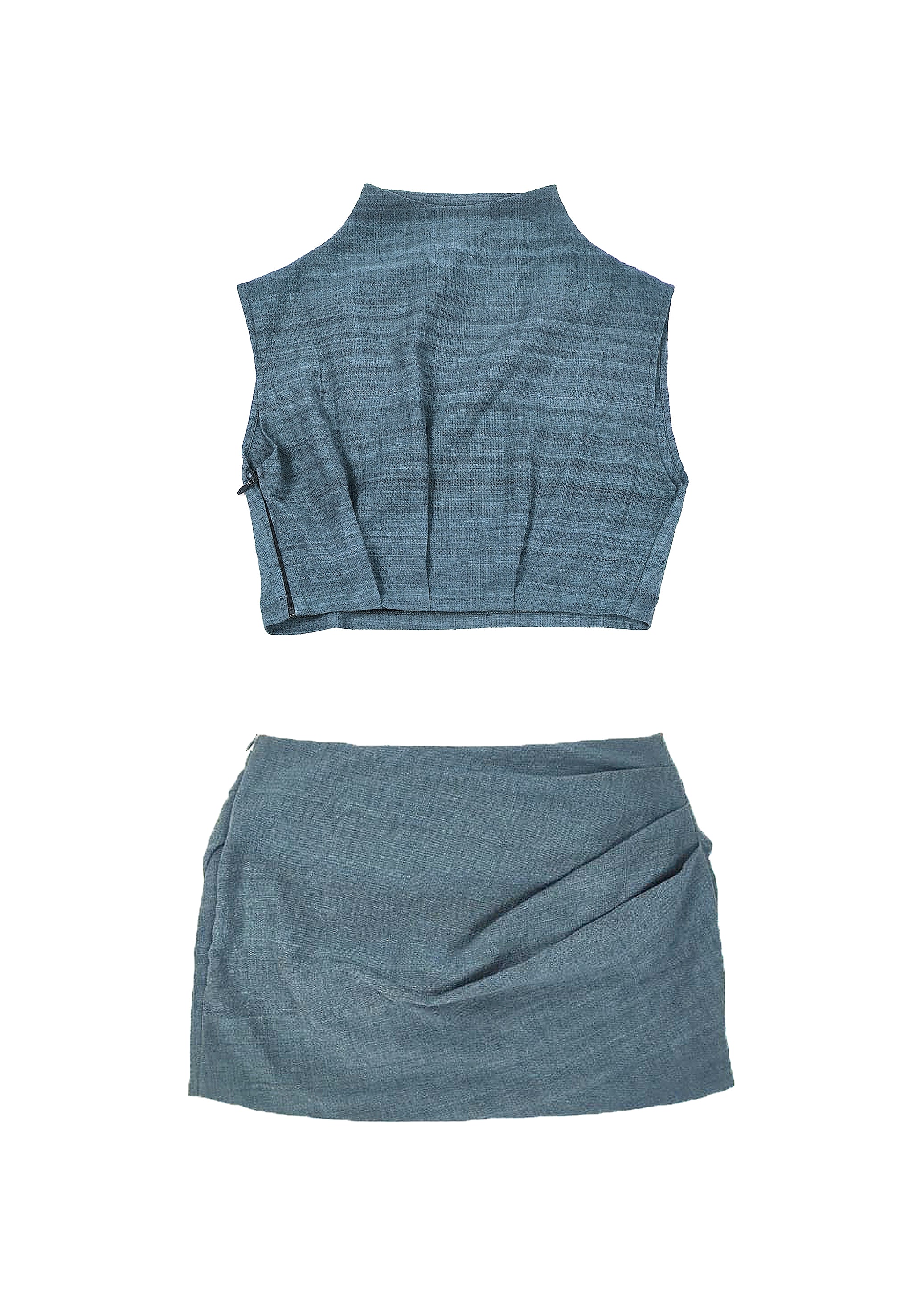 TENUN FLOW ensemble in Blue Stone
