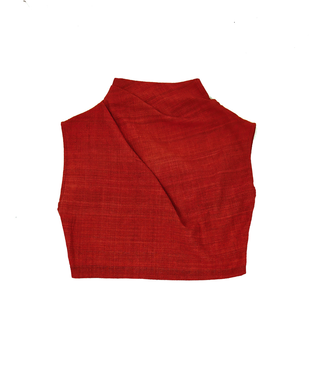 TENUN FLOW TOP - RED SAMBAL