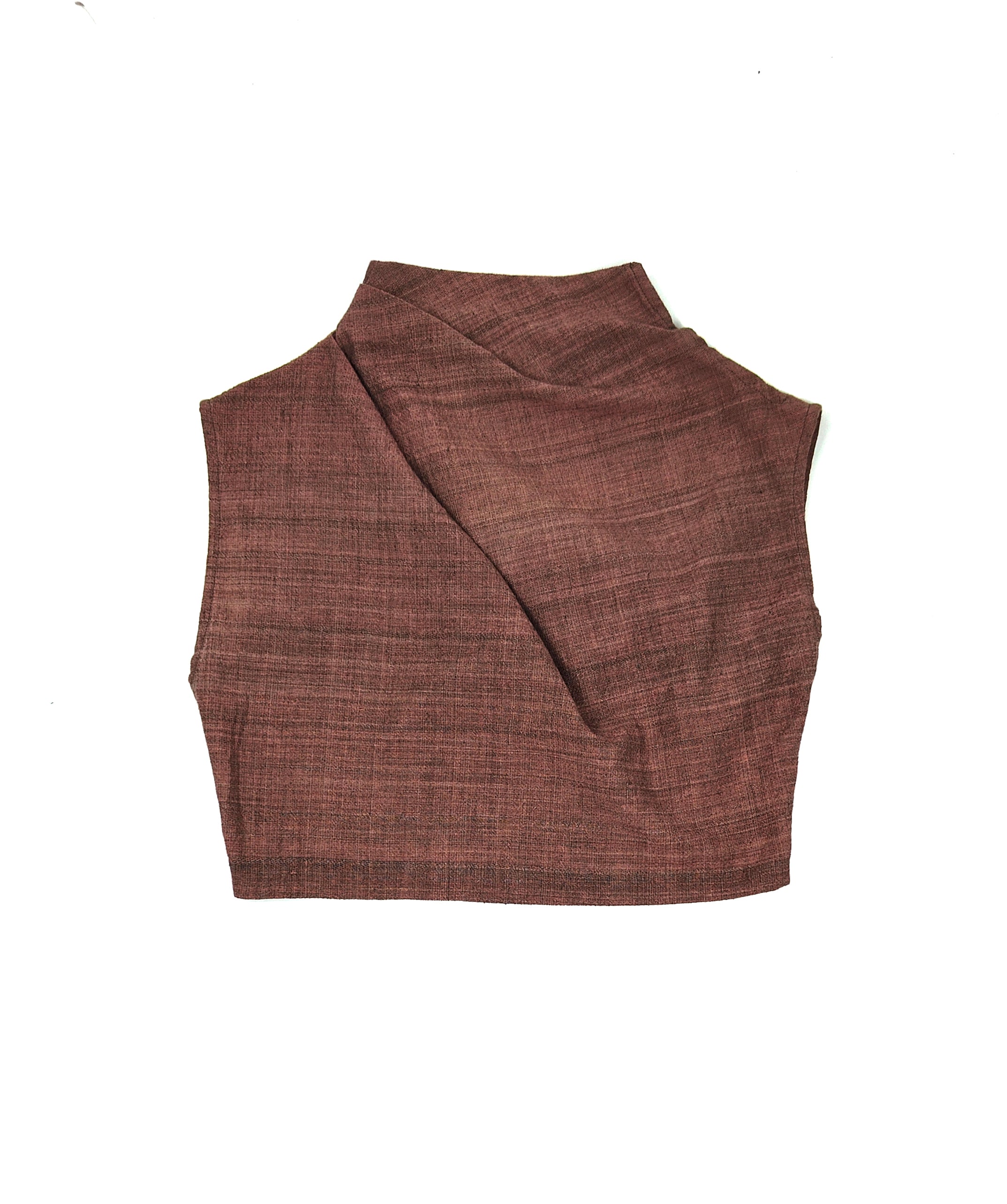 TENUN FLOW TOP - MAROON