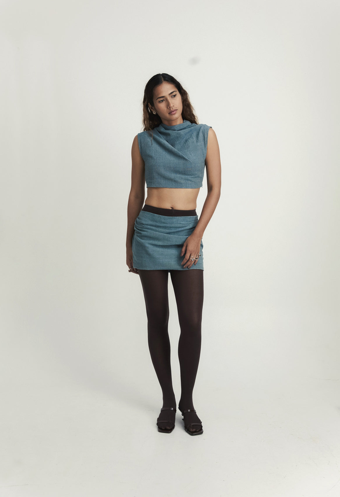 TENUN FLOW ensemble in Blue Stone