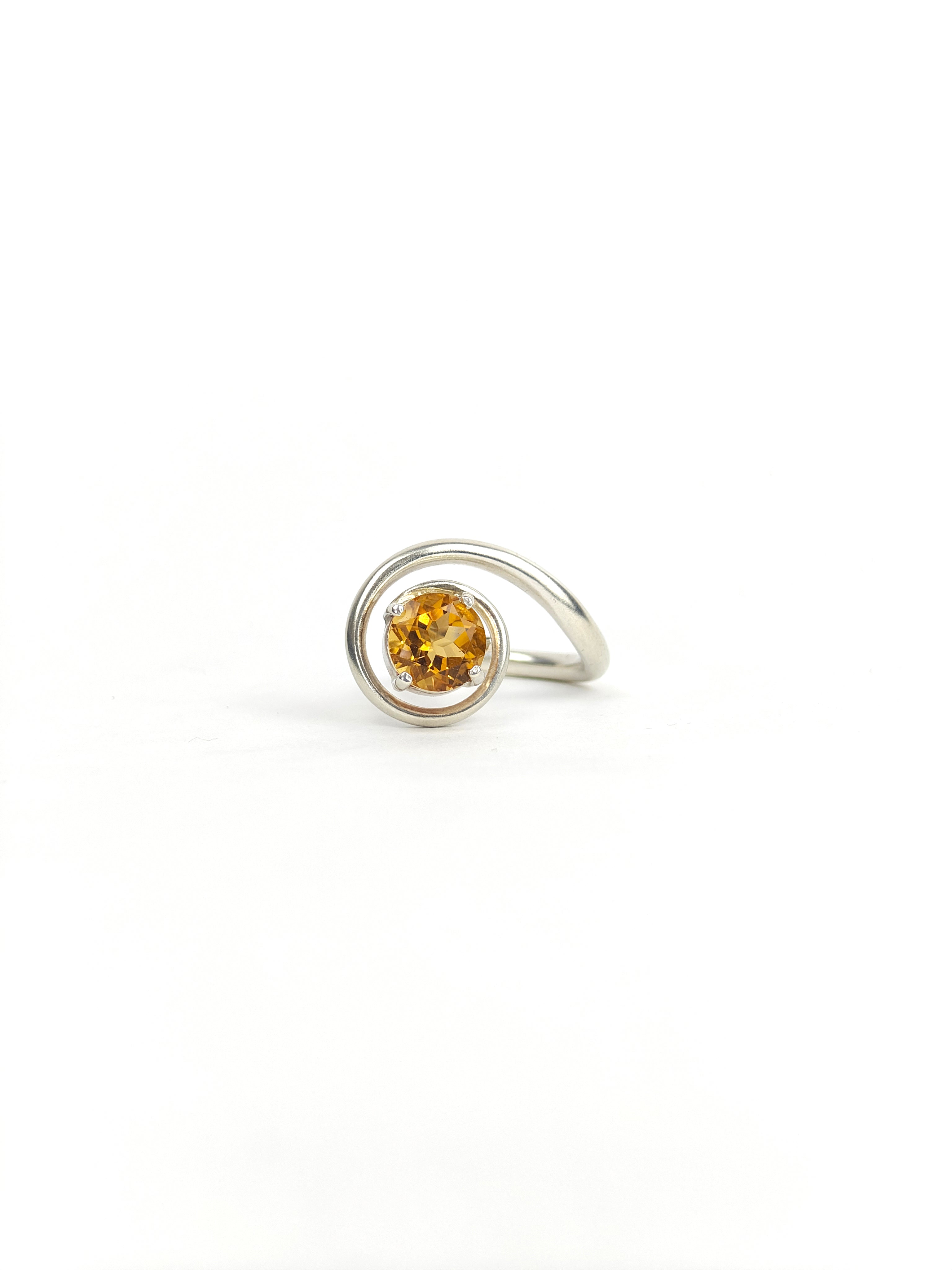 AYATI RING - CITRINE STONE