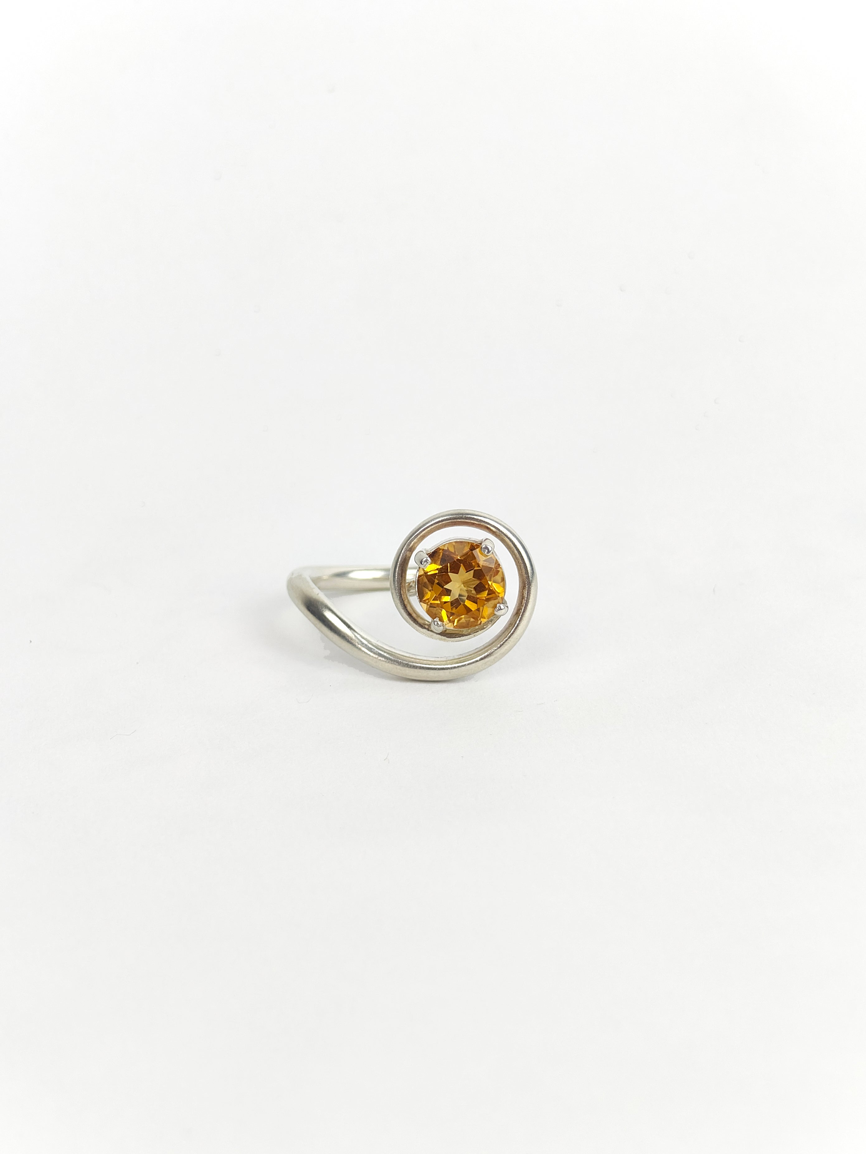 AYATI RING - CITRINE STONE