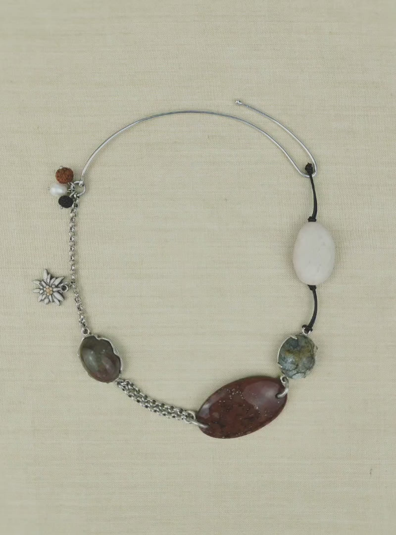 CAMPUR SILVER NECKLACE I