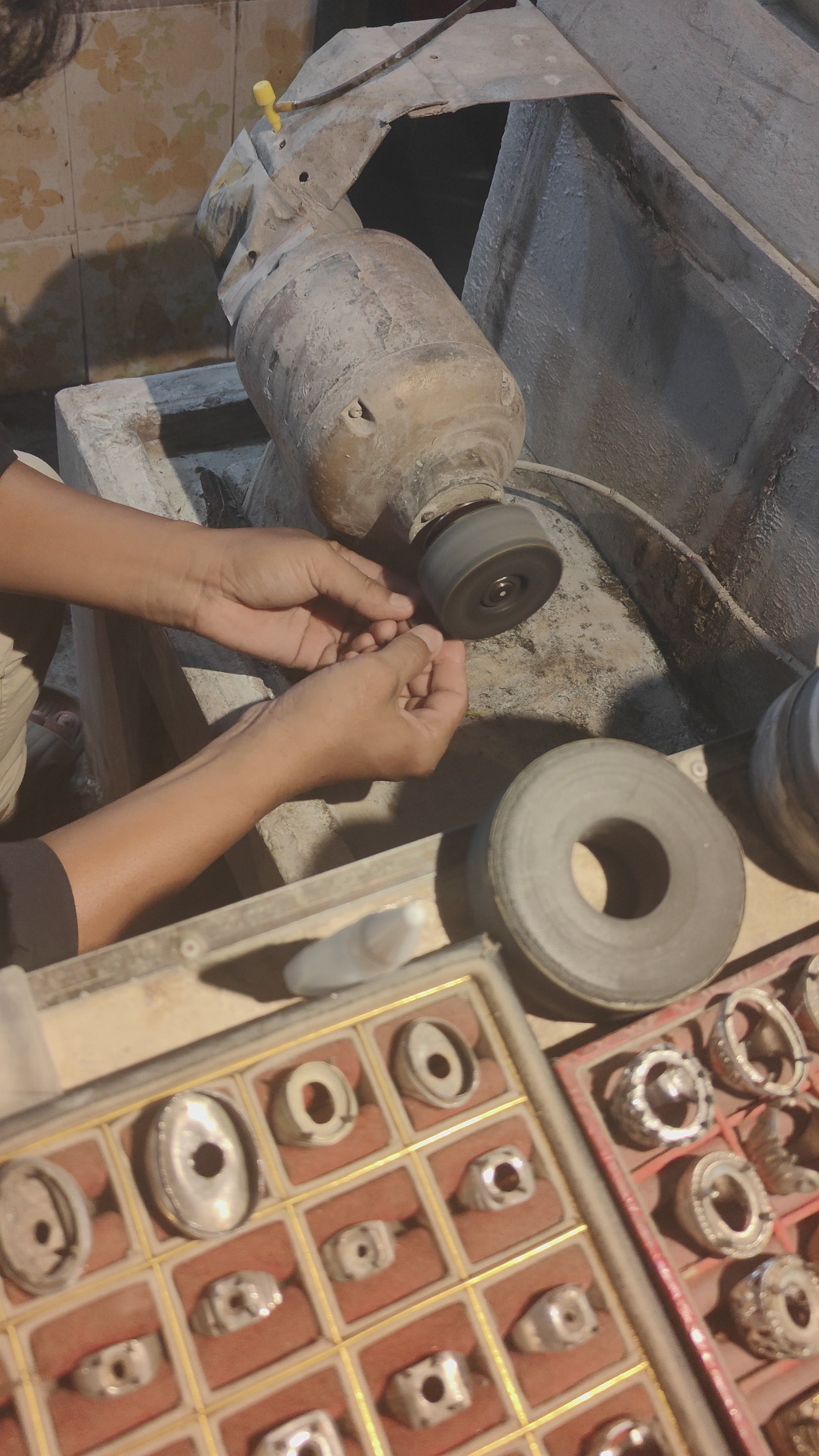 Stone sculpting